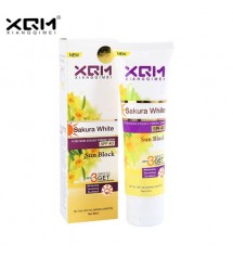 Xqm Skura White Sun Block Cream Spf40 80ml